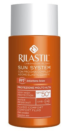 Rilastil sun system fluido protezione solare spf50+ 50ml