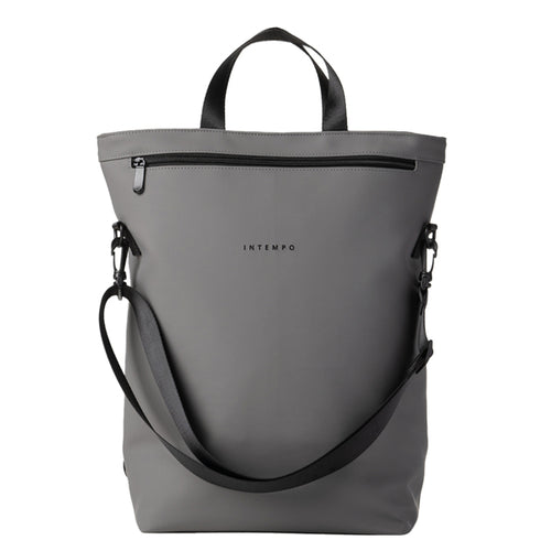 Borsa Zainabile Drop Gomma Antipioggia Dim. 30X44X14Cm Grigio Intempo