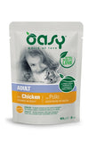 Oasy Adult Bocconcini in Salsa Gatti Pollo Busta 85gr