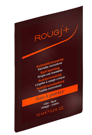 Rougj salviette autoabbronzanti monouso viso