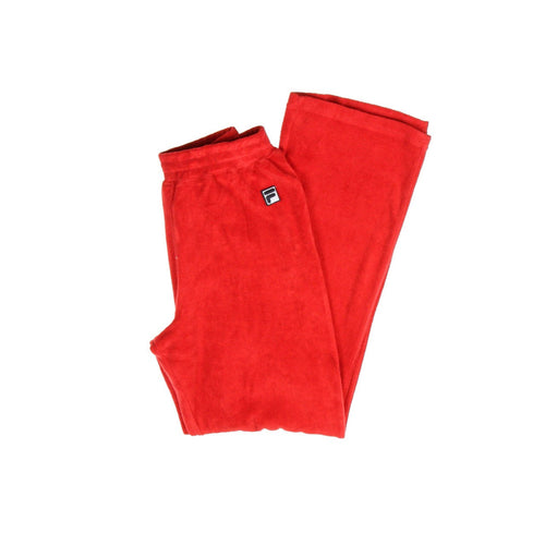 FILA Pantalone Tuta Leggero Donna Priscila Wide Leg Jog Pant Chinese Red da donna