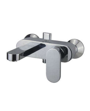 Miscelatore vasca moderno tondo completo