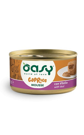 Oasy Adult CaPrice Gatti Mousse Vitello Scatoletta 85gr
