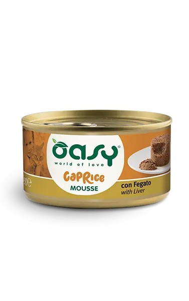 Oasy Adult CaPrice Gatti Mousse Fegato Scatoletta 85gr