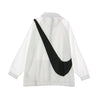 Nike Giacca a Vento Donna W Swoosh Jkt Wvn Cb White/white/black da donna