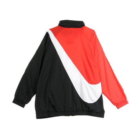Nike Giacca a Vento Donna W Swoosh Jkt Wvn Cb Black/university Red/white da donna