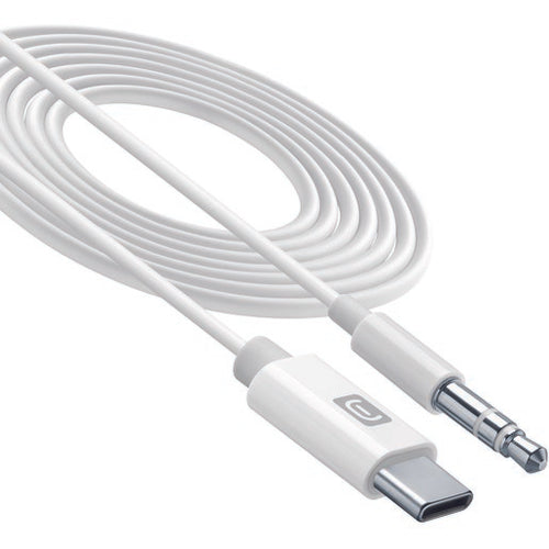 cavo aux jack 3,5 mm usb-c bianco