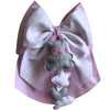 Fiocco nascita in cotone personalizzabile fatto a mano 35 x h 40 cm Made in Italy