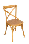 Biscottini Sedia Thonet Biscottini massello frassino rattan rovere 46x42x86 design vintage