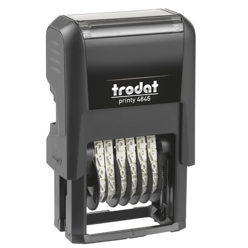 Timbro Printy 4.0 Eco 4846 Numeratore 6Cifre 4Mm Autoinchiostrante Trodat