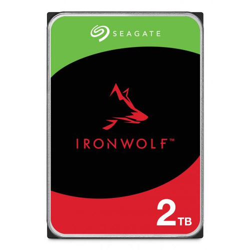 HDD SEAGATE IronWolf 3.5 - 2TB- NAS 5400RPM- 64MB