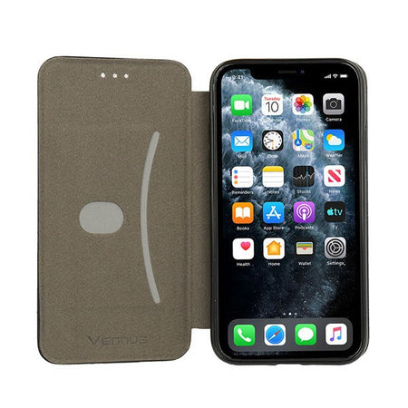 book a52 con porta carte di credito chiusura magnetica blu