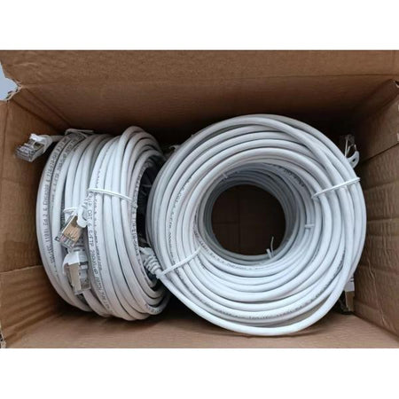 Equip 635516 cavo di rete Bianco 10 m Cat6 S/FTP [S-STP] (Equip Patchkabel Cat6 9x/Box S/FTP)
