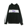 FILA Felpa Leggera Cappuccio Uomo Jeremy Hoodie Black/bright White da uomo