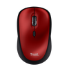 TRUST MOUSE YVI WIRELESS, ECO, ROSSO