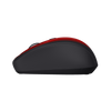 TRUST MOUSE YVI WIRELESS, ECO, ROSSO