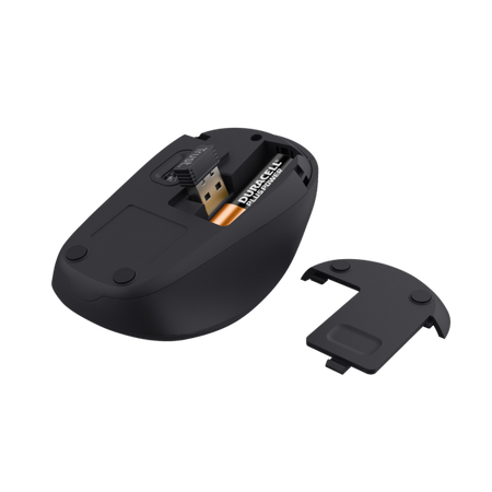 TRUST MOUSE YVI WIRELESS, ECO, ROSSO