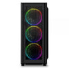 Case Sharkoon Rgb Wave - Atx, Micro Atx - Alimentatore NON presente - 2 porte USB frontali, audio in/out - 3x Ventole 120mm. - Mid Tower ATX