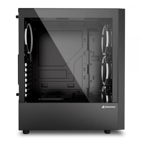 Case Sharkoon Rgb Wave - Atx, Micro Atx - Alimentatore NON presente - 2 porte USB frontali, audio in/out - 3x Ventole 120mm. - Mid Tower ATX