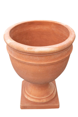 Biscottini Biscottini Vaso Orcio Coppa Terracotta Galestro Toscano Lavorato a Mano 77x87