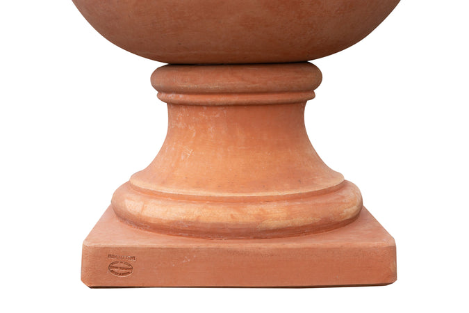 Biscottini Biscottini Vaso Orcio Coppa Terracotta Galestro Toscano Lavorato a Mano 77x87