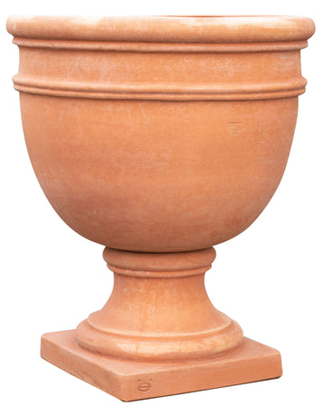 Biscottini Biscottini Vaso Orcio Coppa Terracotta Galestro Toscano Lavorato a Mano 77x87