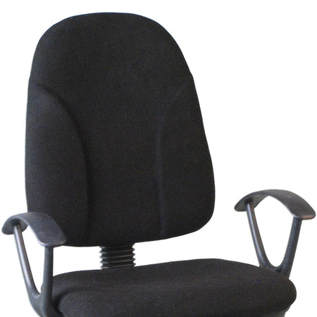 Sedia Scrivania da Ufficio 5 Ruote Girevole Ergonomica Altezza Regolabile Nero