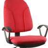 Sedia Scrivania da Ufficio 5 Ruote Girevole Ergonomica Altezza Regolabile Rosso