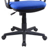 Sedia Scrivania da Ufficio 5 Ruote Girevole Ergonomica Altezza Regolabile Blu