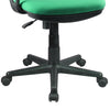 Sedia Scrivania da Ufficio 5 Ruote Girevole Ergonomica Altezza Regolabile Verde