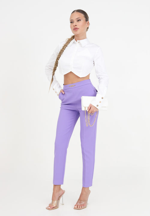 Elisabetta Franchi Pantaloni Iris da donna