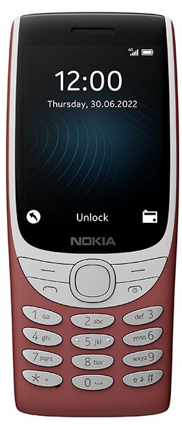 nokia 8210 4g dual sim rosso