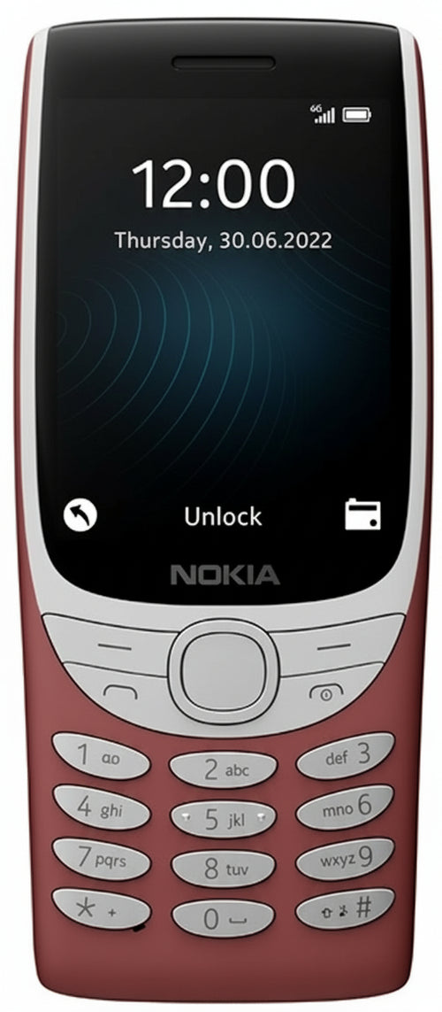 nokia 8210 4g dual sim rosso