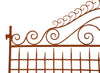 Biscottini CANCELLO IN FERRO FINITURA ANTICATA L320XPR8XH245 CM battuto forgiato mano.