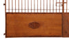 Biscottini Cancello in ferro finitura anticata L400XPR8XH272 CM forgiato mano verniciato