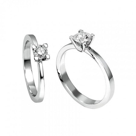 GIORGIO VISCONTI ANELLO IN ORO BIANCO E DIAMANTI