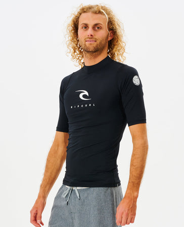 Lycra Rip Curl Corps Short Sleeve UV
