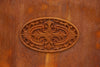 Biscottini Cancello in ferro finitura anticata L332XPR8XH254 CM forgiato mano verniciato