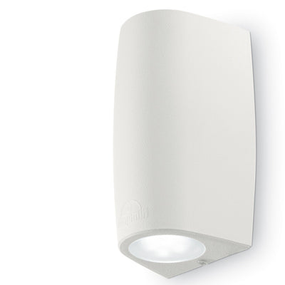 Applique moderno Ideal Lux KEOPE AP1 SMALL 147765 GU10 LED IP55 monoemissione resina lampada parete
