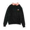SEX SKATEBOARDS Felpa Leggera Cappuccio Uomo Two Tone Hoody Black da uomo