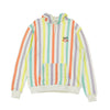 SEX SKATEBOARDS Felpa Leggera Cappuccio Uomo Slater Hoody Pastel Stripe da uomo