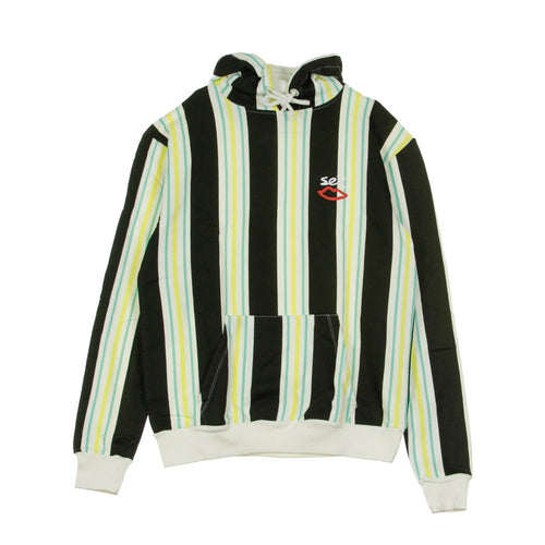SEX SKATEBOARDS Felpa Leggera Cappuccio Uomo Slater Hoody Lime Stripe da uomo
