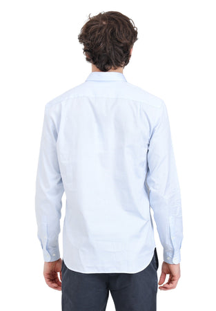 Lacoste Camicie Celeste da uomo