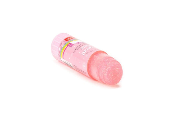 Legami, Colla Stick con Glitter, Glitter Rosa