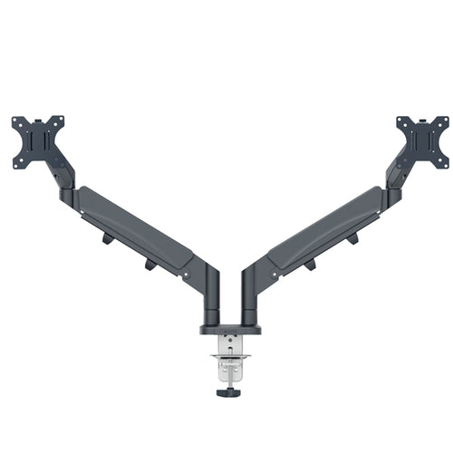 Braccio Salvaspazio Per Monitor Doppio Grigio Scuro Leitz Ergo