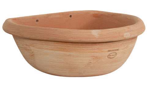 Biscottini Biscottini Vasca Contenitore Terracotta Galestro 45x35x15 Made Italy 100%