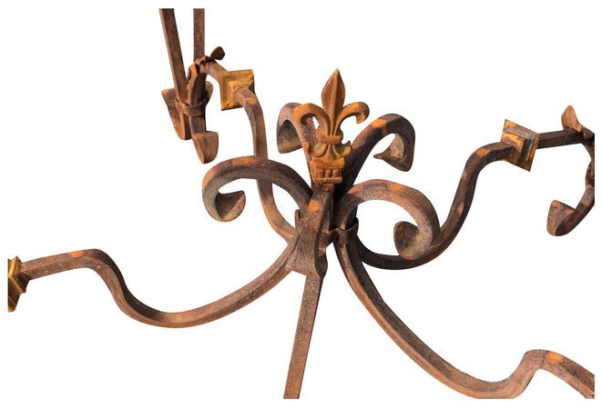 Biscottini Base Tavolo Rotonda Biscottini in Ferro Pieno Forgiato a Mano 145x145x74