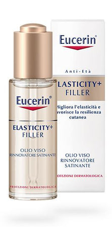 Eucerin elasticity + filler olio viso rinnovatore satinante 30ml