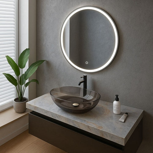 Lavabo da Appoggio BOWL in Resina Trasparente