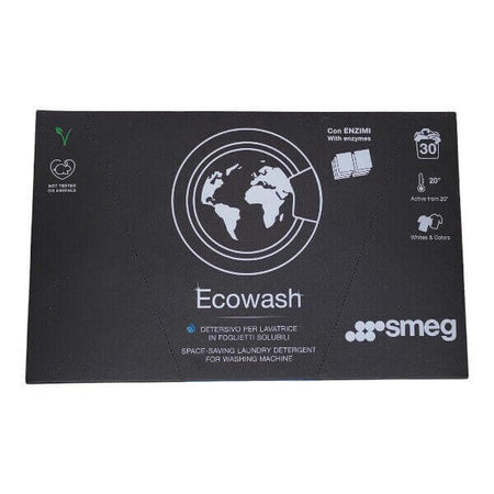 Detersivo per lavatrice in foglietti solubili Ecowash originale SMEG